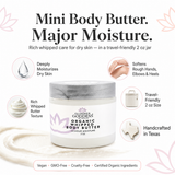 Organic Whipped Body Butter - 2 oz Travel Size