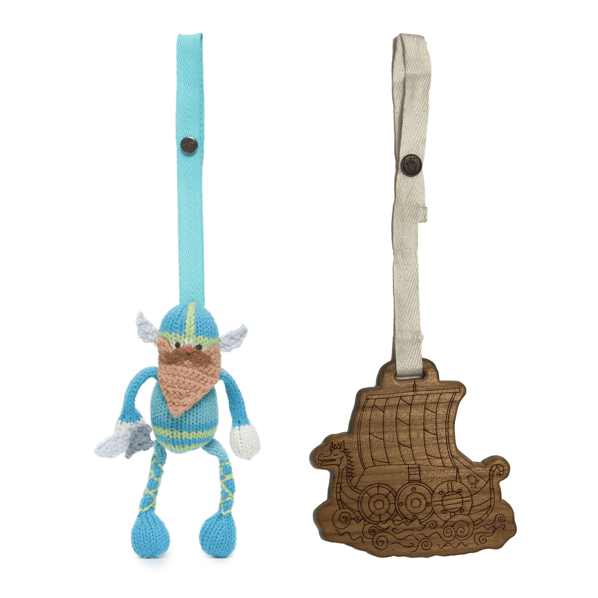 2 pc. stroller toys | gunnar & ship