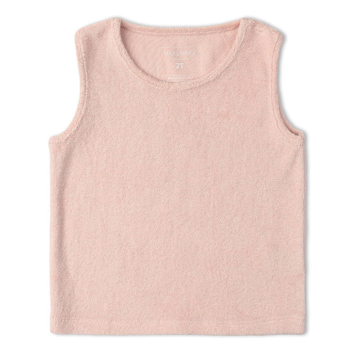 Organic Sleeveless Tee & Shorts Set - Blush