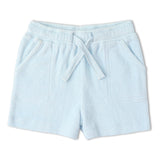 Organic Terry Tee & Shorts Set - Cabana Stripes