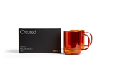 Cove 12oz Glass Mug - Set of 2 - Amber