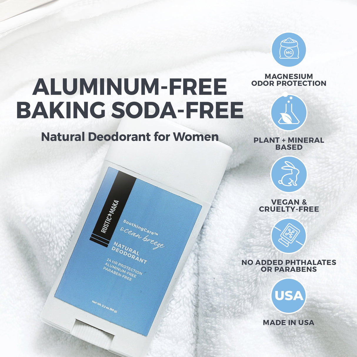 OCEAN BREEZE Natural Deodorant