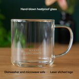 Glass Mug - Clear Elegance