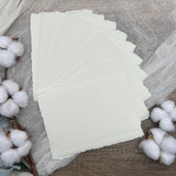 Ivory 150gsm Handmade Cotton Paper (Set of 10)