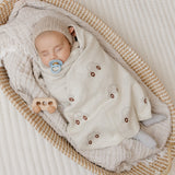 100% Cotton Luxury Knit Car Swaddle Blanket