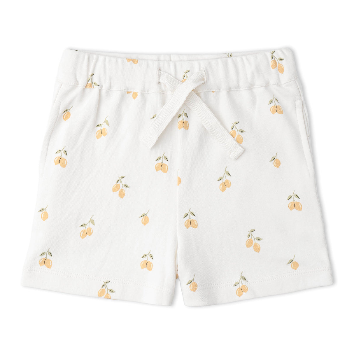 Organic Tee & Shorts Set - Lemons