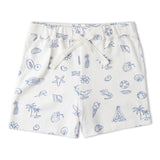 Organic Tee & Shorts Set - Coastal