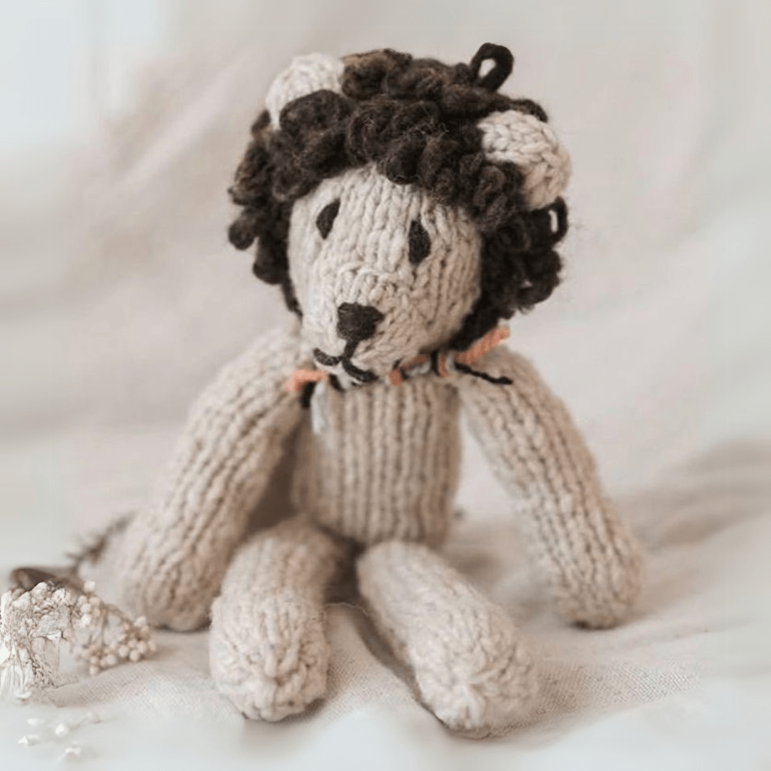 Wool Knit Buddy  | Lionel the Lion