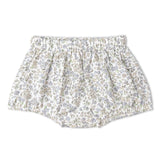Organic Scalloped Top & Bloomers Set - Tulle Floral