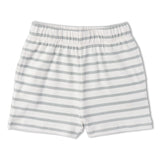 Organic Tank Top & Shorts Set - Fog Stripes