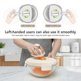 Multipurpose Glass Grater/Salad Bowl