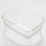 Glass Containers with Flexible Silicone Lids - Set of 3