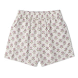 Organic Tie Up Top & Shorts Set - Lavender