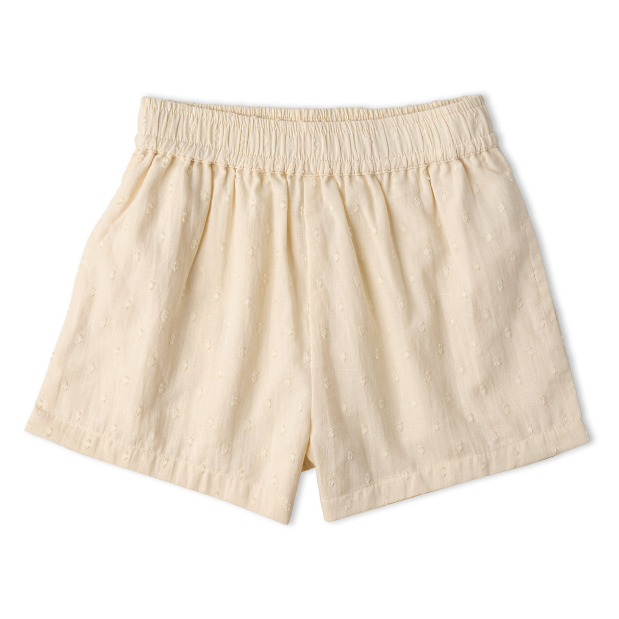 Organic Smocked Top & Shorts Set - Butter Yellow