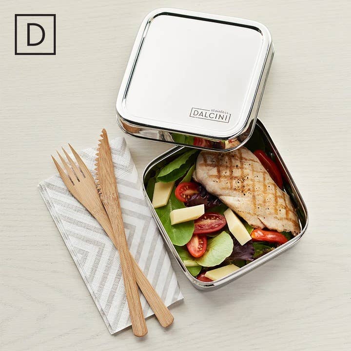 Sandwich Square Stainless Steel Container