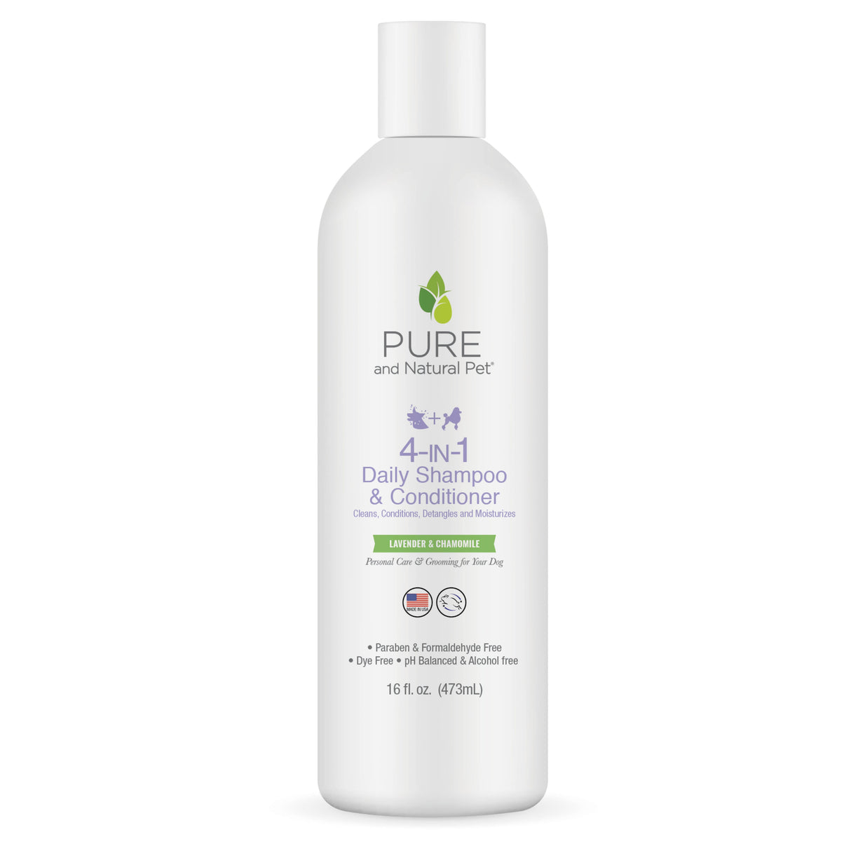 4-in-1 Daily Shampoo & Conditioner (Lavender & Chamomile)
