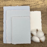 Something Blue Handmade Cotton Paper (Set of 10)