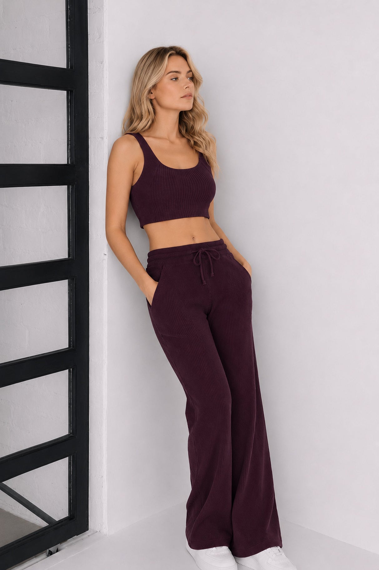 Jules Thermal Organic Cotton Sports Bra