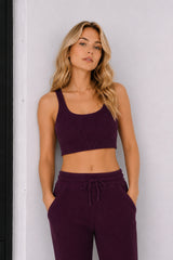 Jules Thermal Organic Cotton Sports Bra