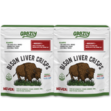 Bison Liver Crisps - 100% Grass-Fed/Finished