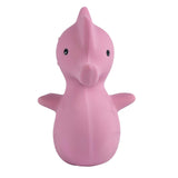 Organic Rubber Seahorse Rattle, Teether & Bath Toy