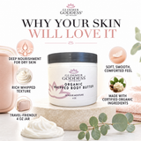 Organic Whipped Body Butter - 4 oz.