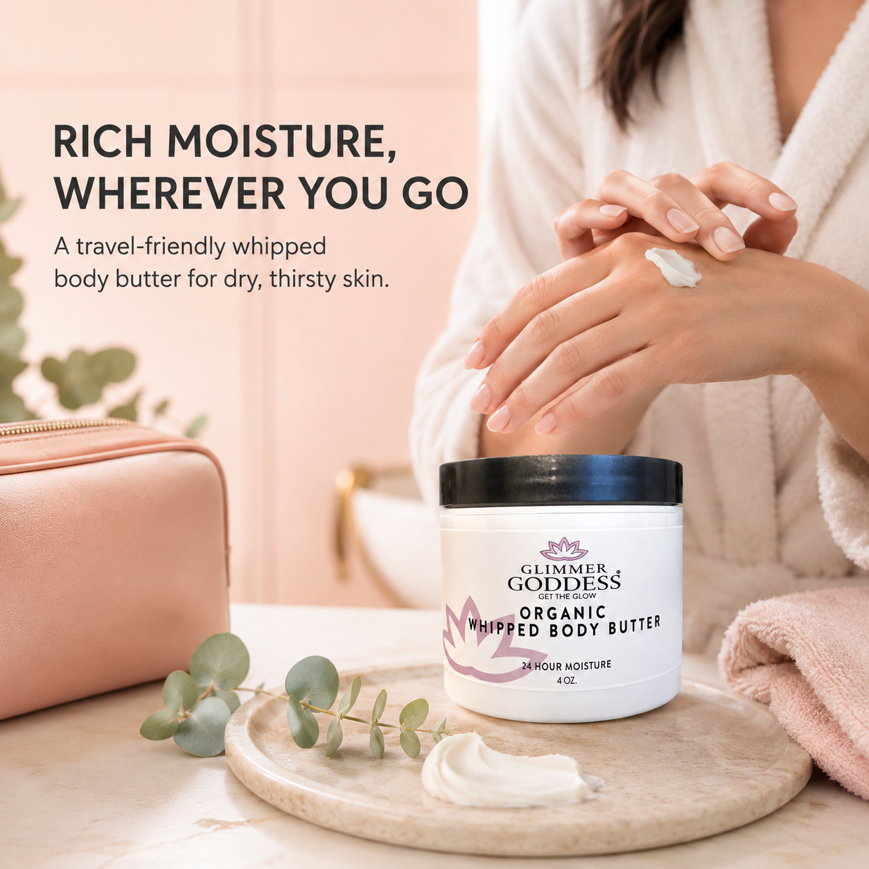 Organic Whipped Body Butter - 4 oz.