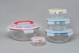 Borosilicate Glass Mixing Bowl Set (5 Bowls)