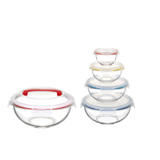 Borosilicate Glass Mixing Bowl Set (5 Bowls)