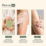 Ayurvedic Neem Cleansing  Soap Bar with Cow Milk & Ghee (Tridoshic)