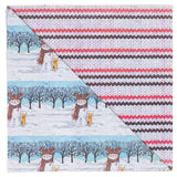 Knits 'n Kitty • Double-Sided Eco Wrapping Paper • Holiday Edition