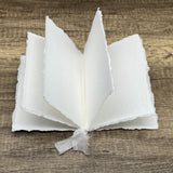 Handmade Cotton Vow Books (Pair) – Embossed or Blank