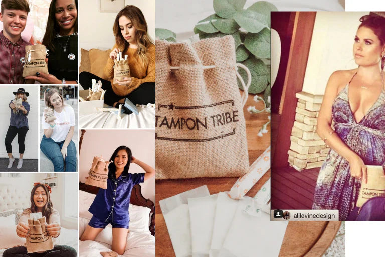 Organic Cotton Pads – 10 Ultrathin with Wings