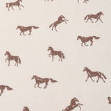 Organic 2-Way Zip Romper - Horses