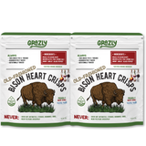 Bison Heart Crisps - 100% Grass-Fed/Finished