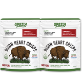 Bison Heart Crisps - 100% Grass-Fed/Finished