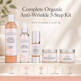 Organic Anti-Wrinkle Solution 5 PC Kit