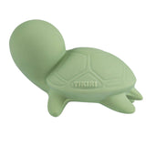 Organic Rubber Turtle Teether, Rattle & Bath Toy