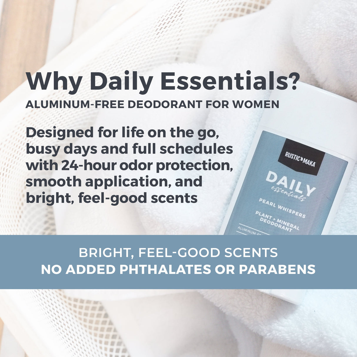 PEARL WHISPERS Plant + Mineral Deodorant