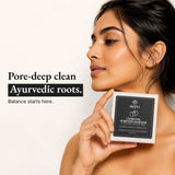 Ayurvedic Charcoal Purifying Soap Bar with Cow Milk & Ghee (Kapha)