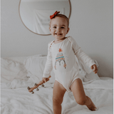 graphic bodysuit | holiday penguin (long sleeve)