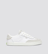 TOCA Pebbled Leather White Suede Smoke White