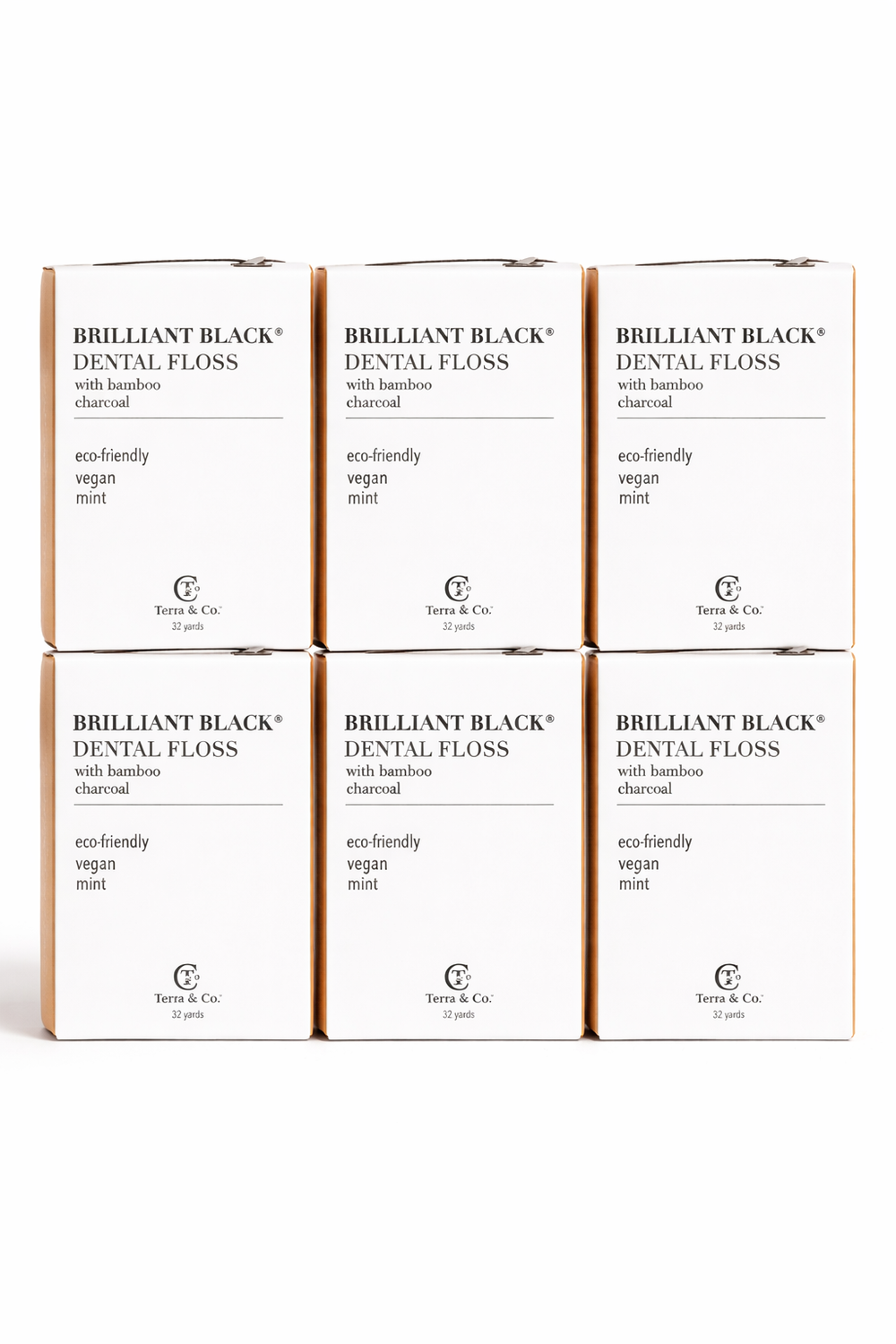 Brilliant Black® Floss – Whitens Between Teeth Naturally