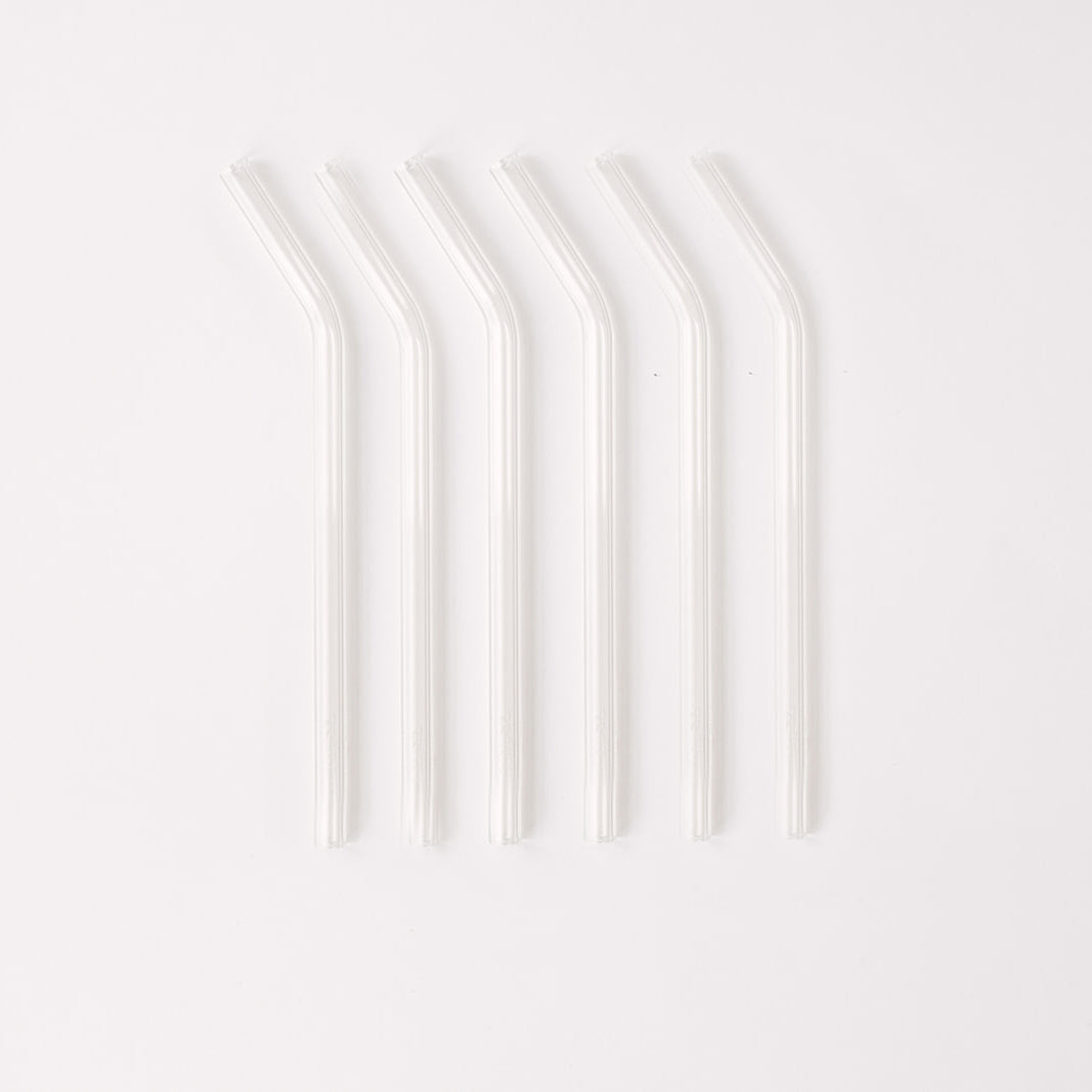 Classic 6" Glass Straw Set - Air
