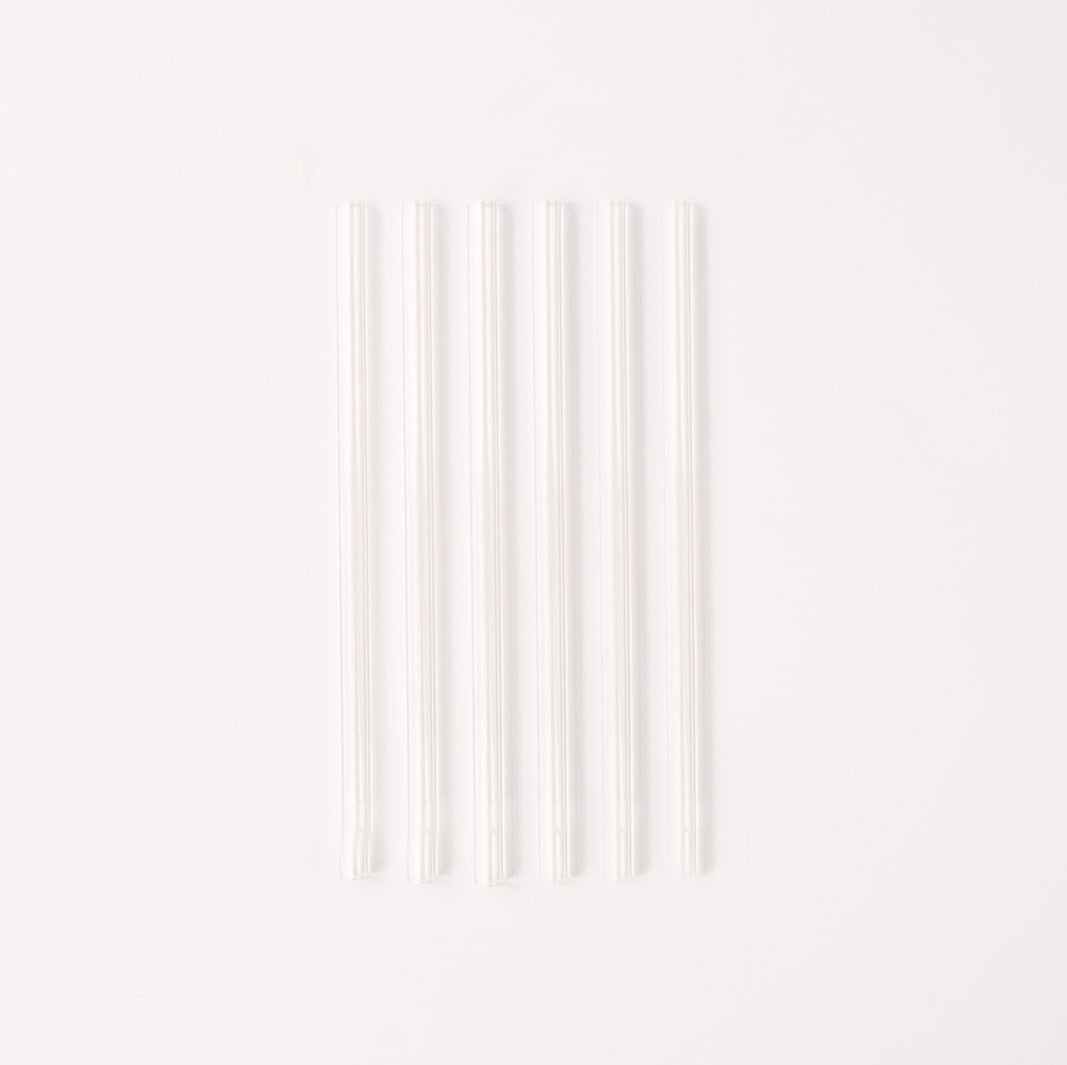 Classic 6" Glass Straw Set - Air