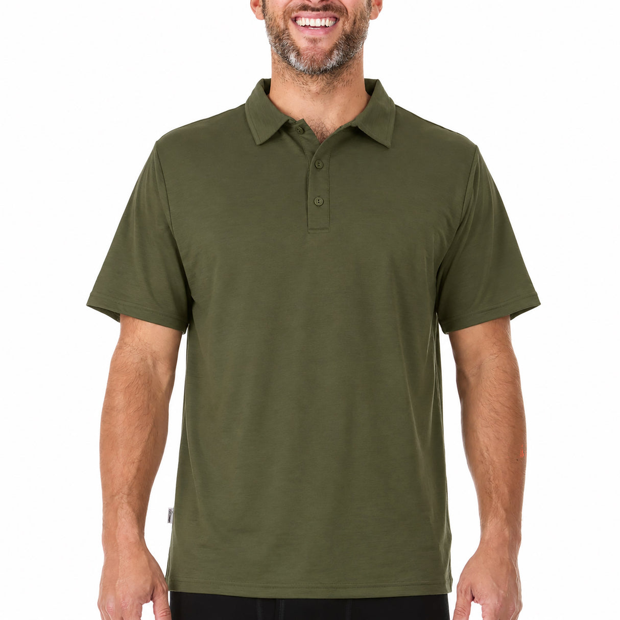 Microweight - Men's Wool Polo Woolverino