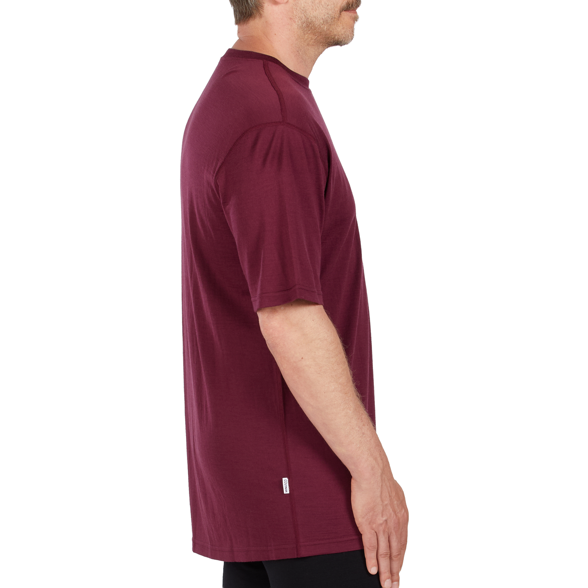 Lightweight - Algonquin Men's Wool T Shirt Crew 100% Merino Wool