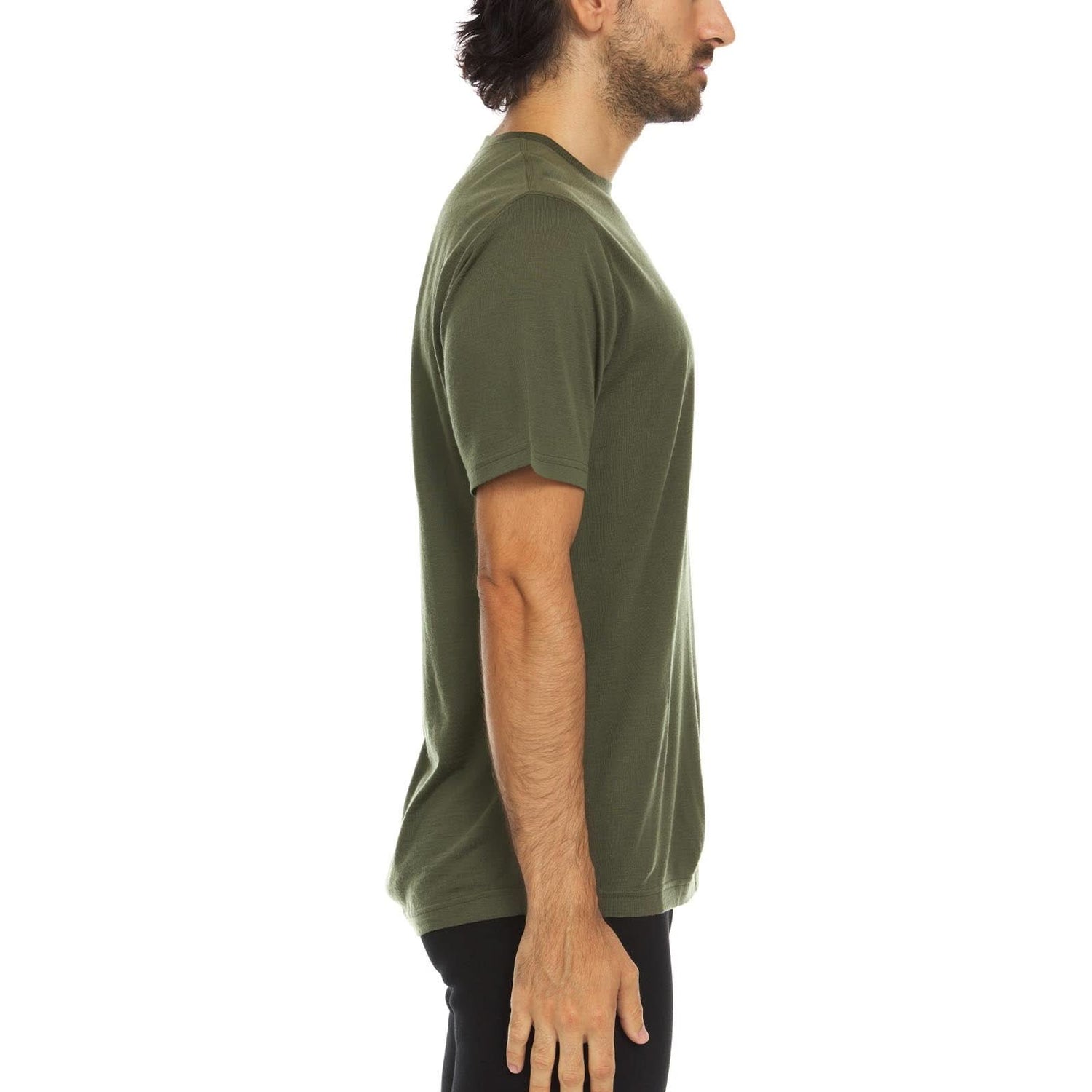 Lightweight - Algonquin Men's Wool T Shirt Crew 100% Merino Wool