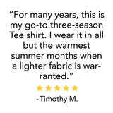 Midweight - Sentinel Men's S/S Crew 100% Merino Wool