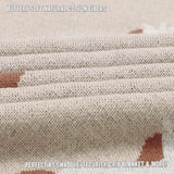 Whimsy Collection - Luxury 100% Cotton Knit Swaddle Baby Blanket